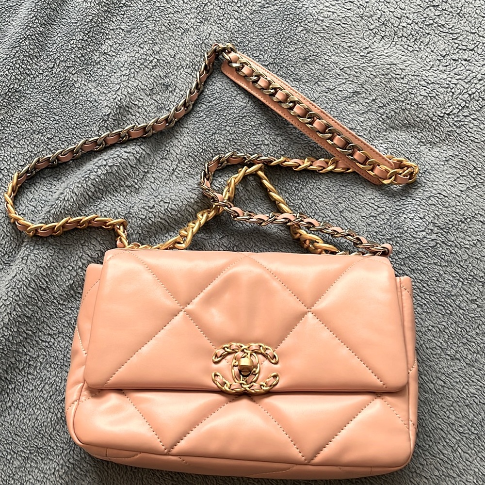 Pink faux Chanel